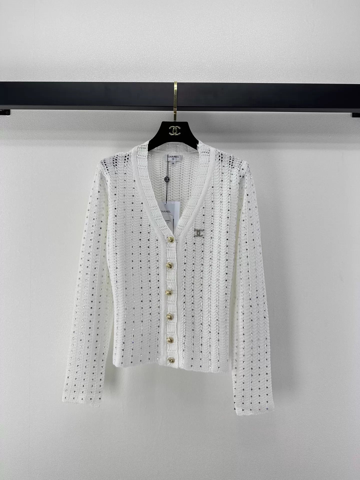 26ss Two-piece set: camisole/knitted cardigan