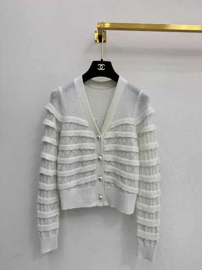 26ss Sequined Knit Set