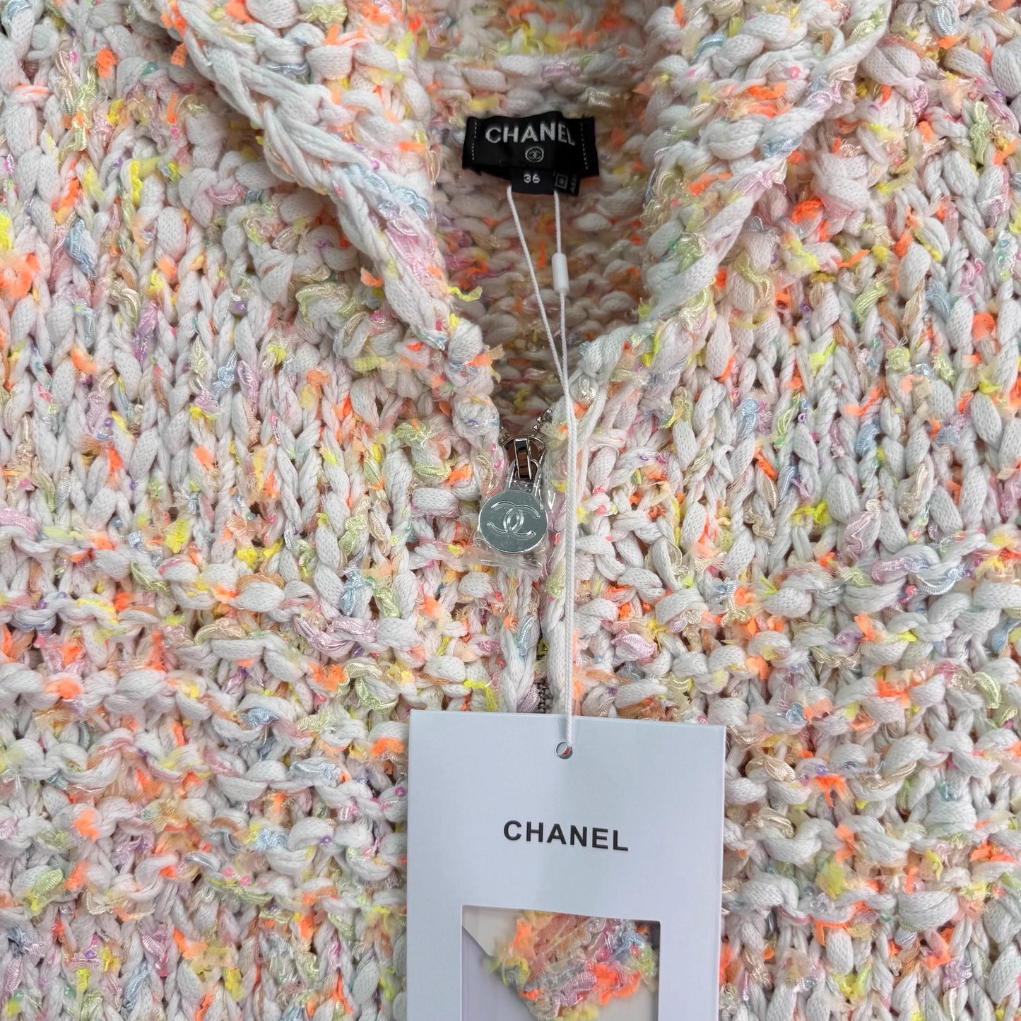 Chunky knit crochet sweater