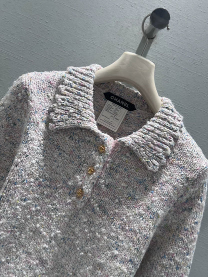 Collared cardigan