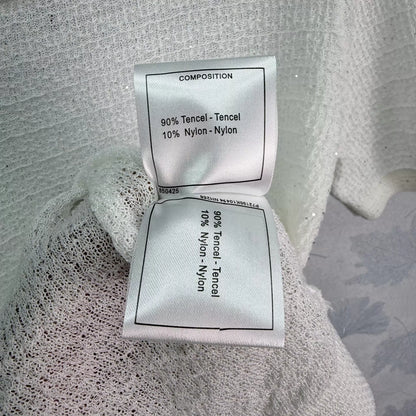 26ss Shimmery Knit T-Shirt