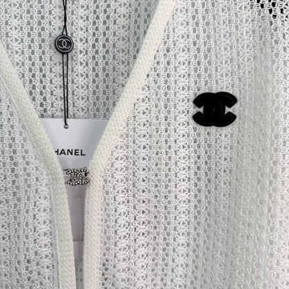 26ss V-neck Knit Short-Sleeve Cardigan