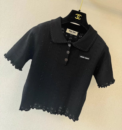 26ss Short-sleeved polo shirt