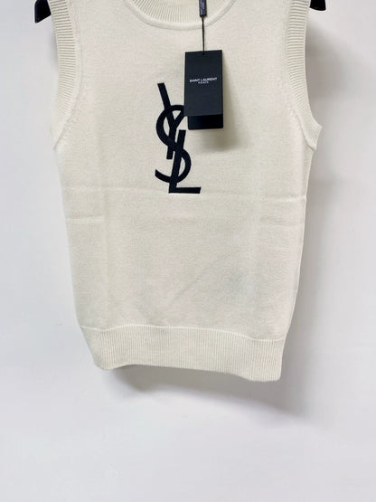 26ss Logo Knitted Vest