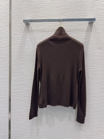 26New High-Neck Long-Sleeve Base Layer with Logo
