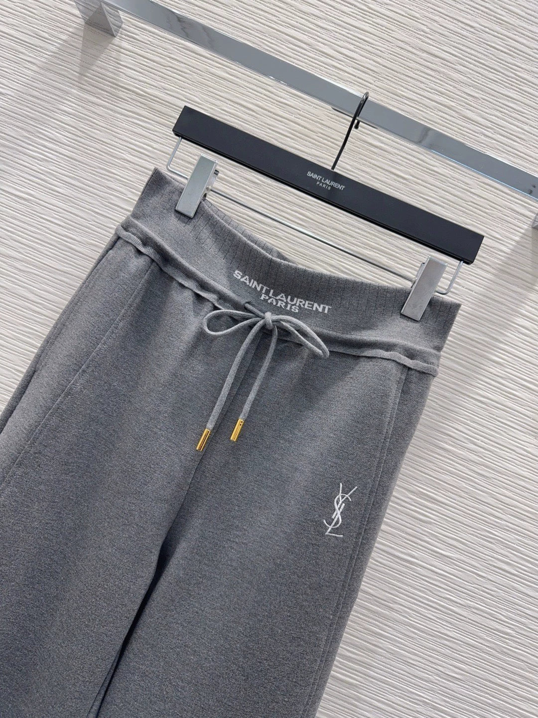 26Casual Trousers with Embroidered Logo and Drawstring