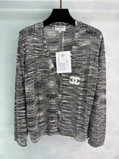 Openwork Knit Cardigan