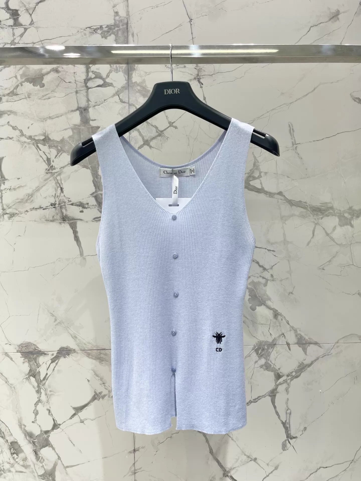 26ss V-neck Knit Vest