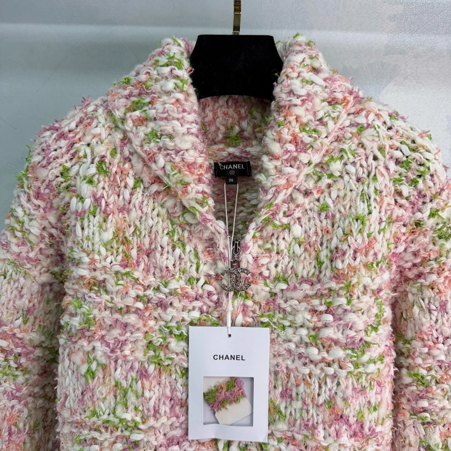 Chunky knit crochet sweater