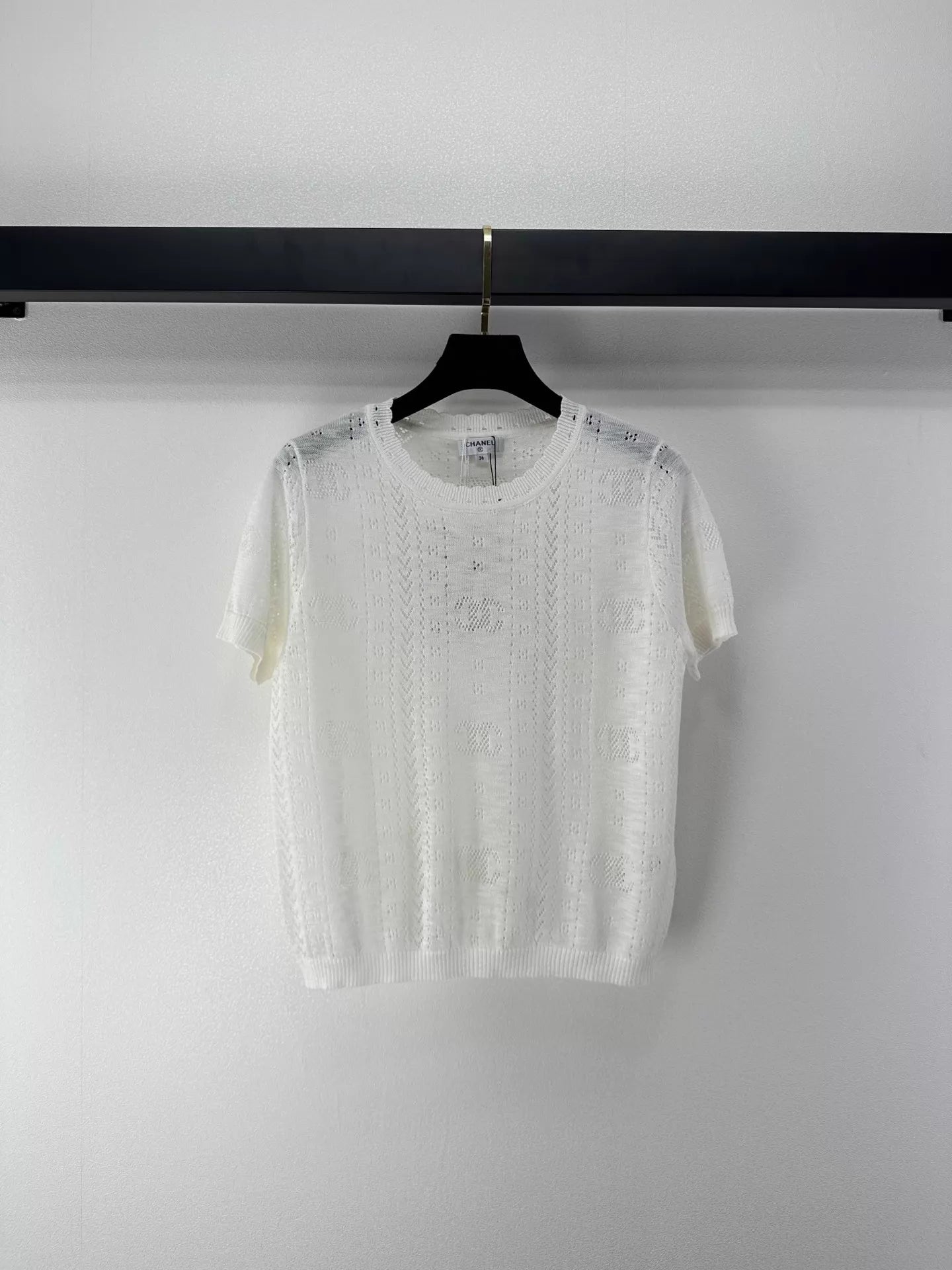 26ss Openwork Knit T-shirt