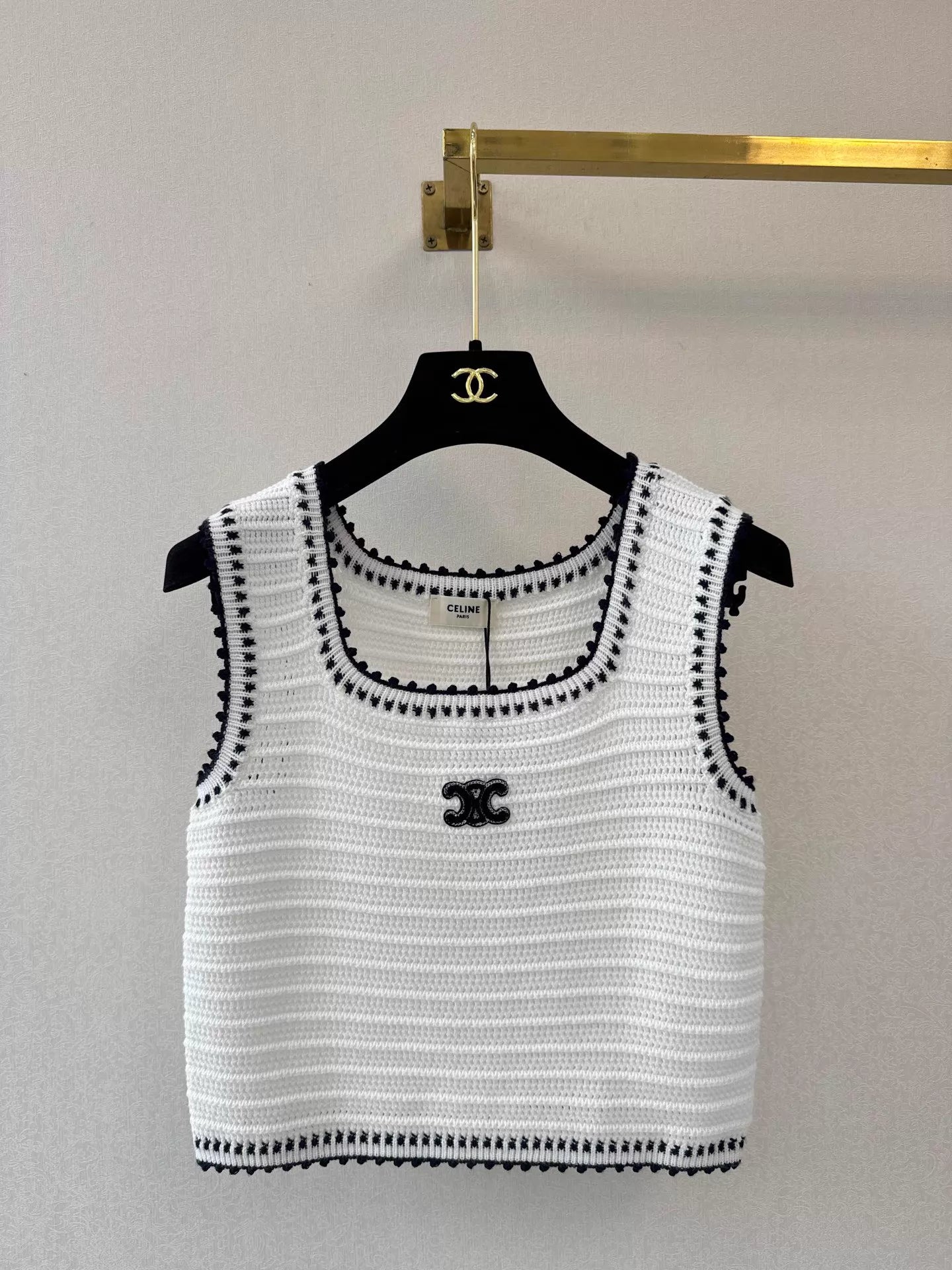 26ss Knitted Sleeveless Top