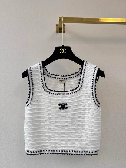 26ss Knitted Sleeveless Top