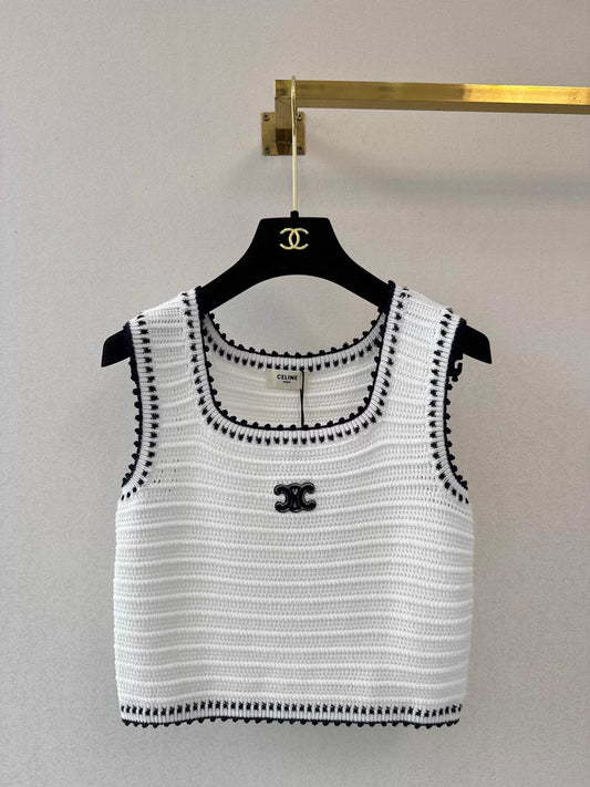 26ss Knitted Sleeveless Top