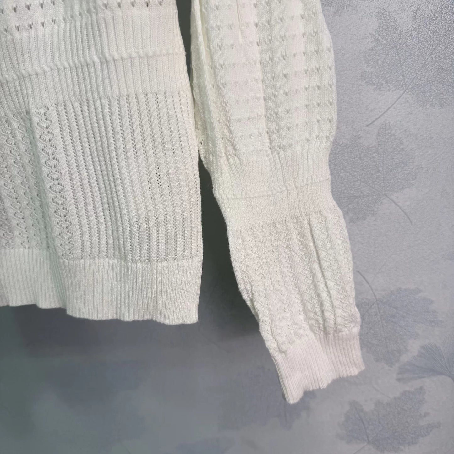 Openwork Knit Sweater
