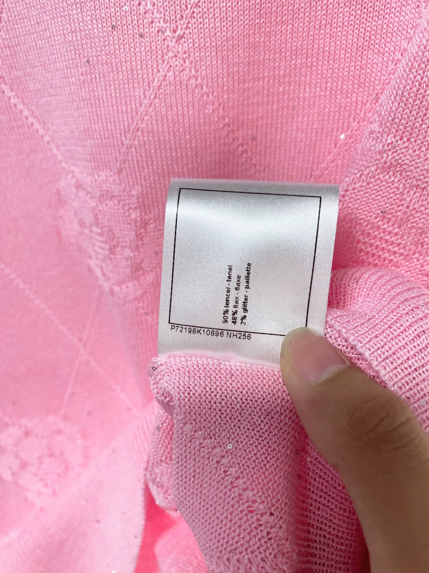 26ss logo knit T-shirt