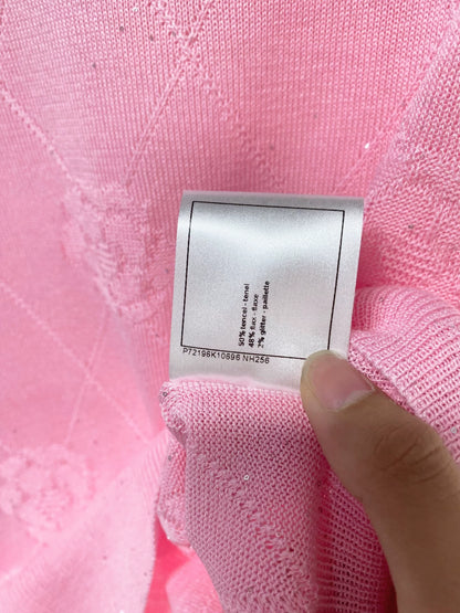 26ss logo knit T-shirt