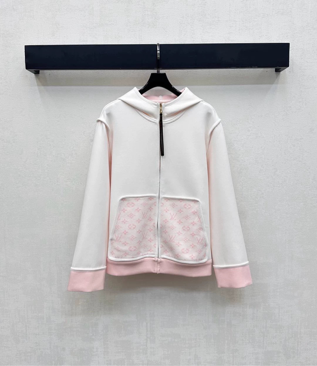Louis Vuitton /26New Season Hooded Jacquard Jacket & Trousers Set