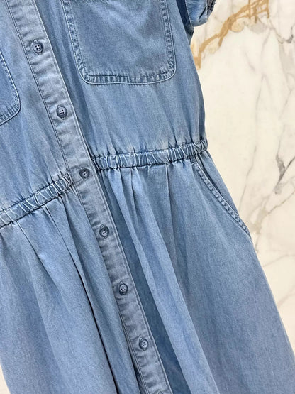 26ss denim dress