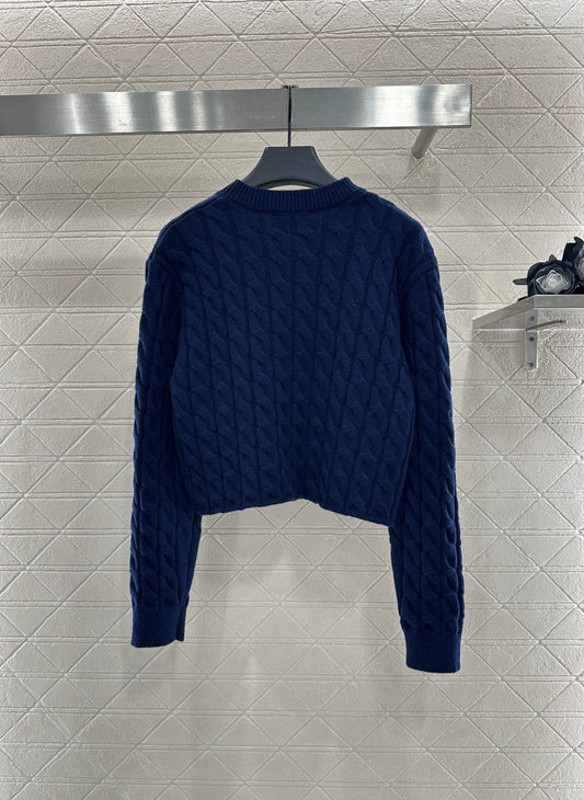 25fw Fried Dough Twists knitting pullover sweater