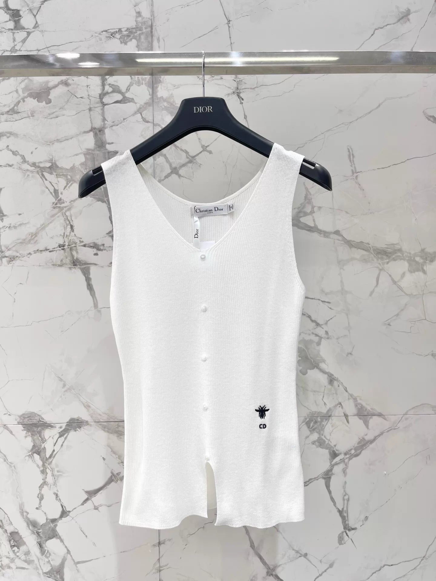 26ss V-neck Knit Vest