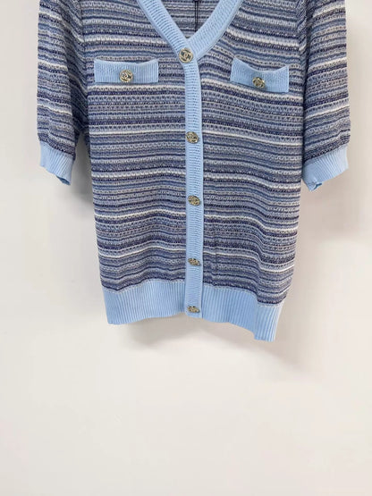 26ss V-neck short sleeve