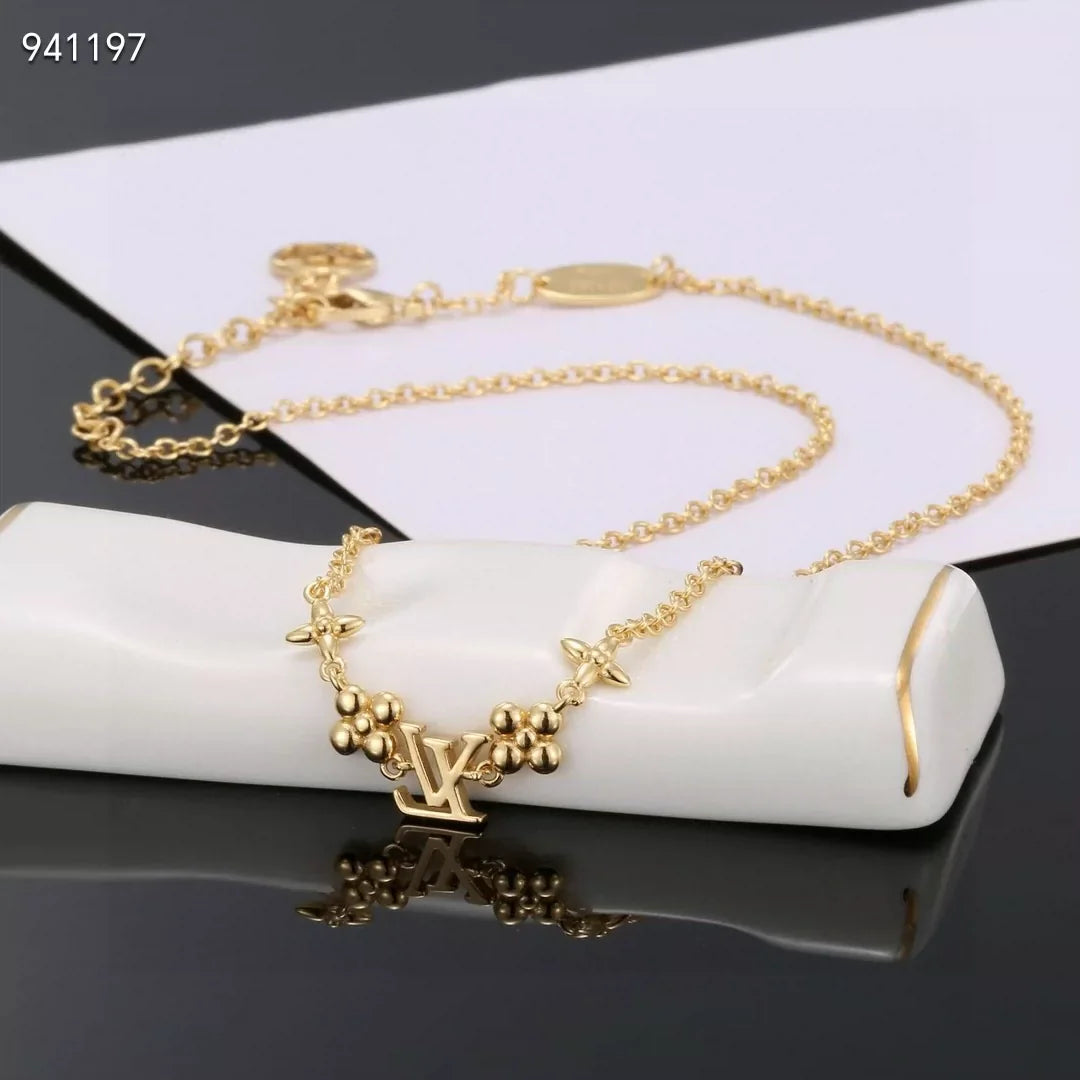 letter necklace