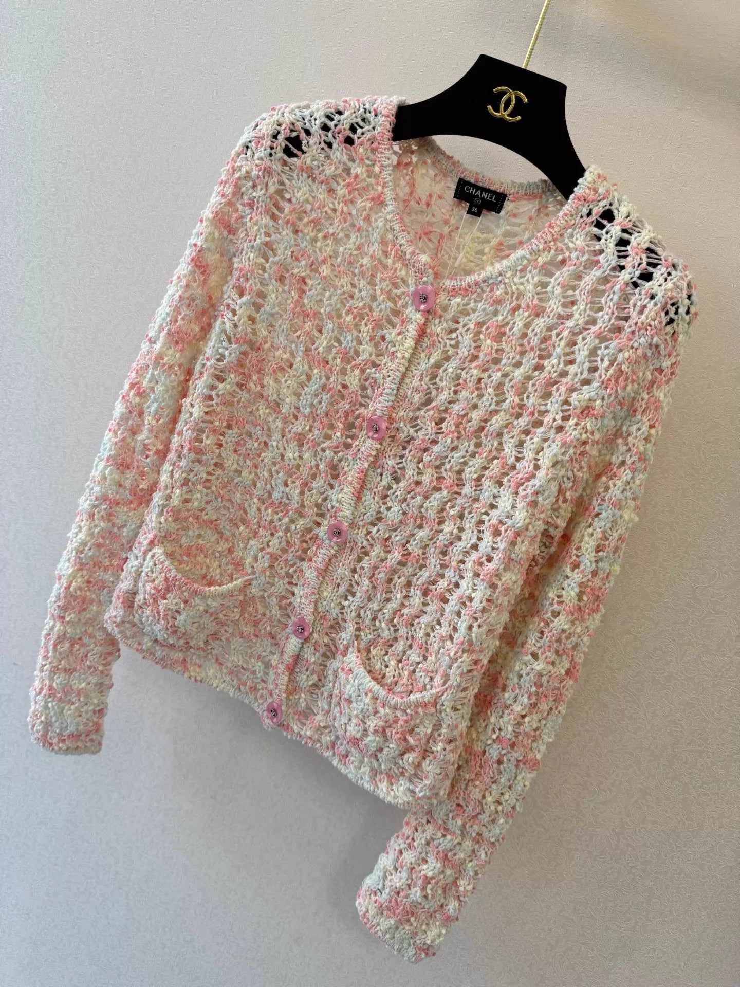 Tweed Knit Cardigan
