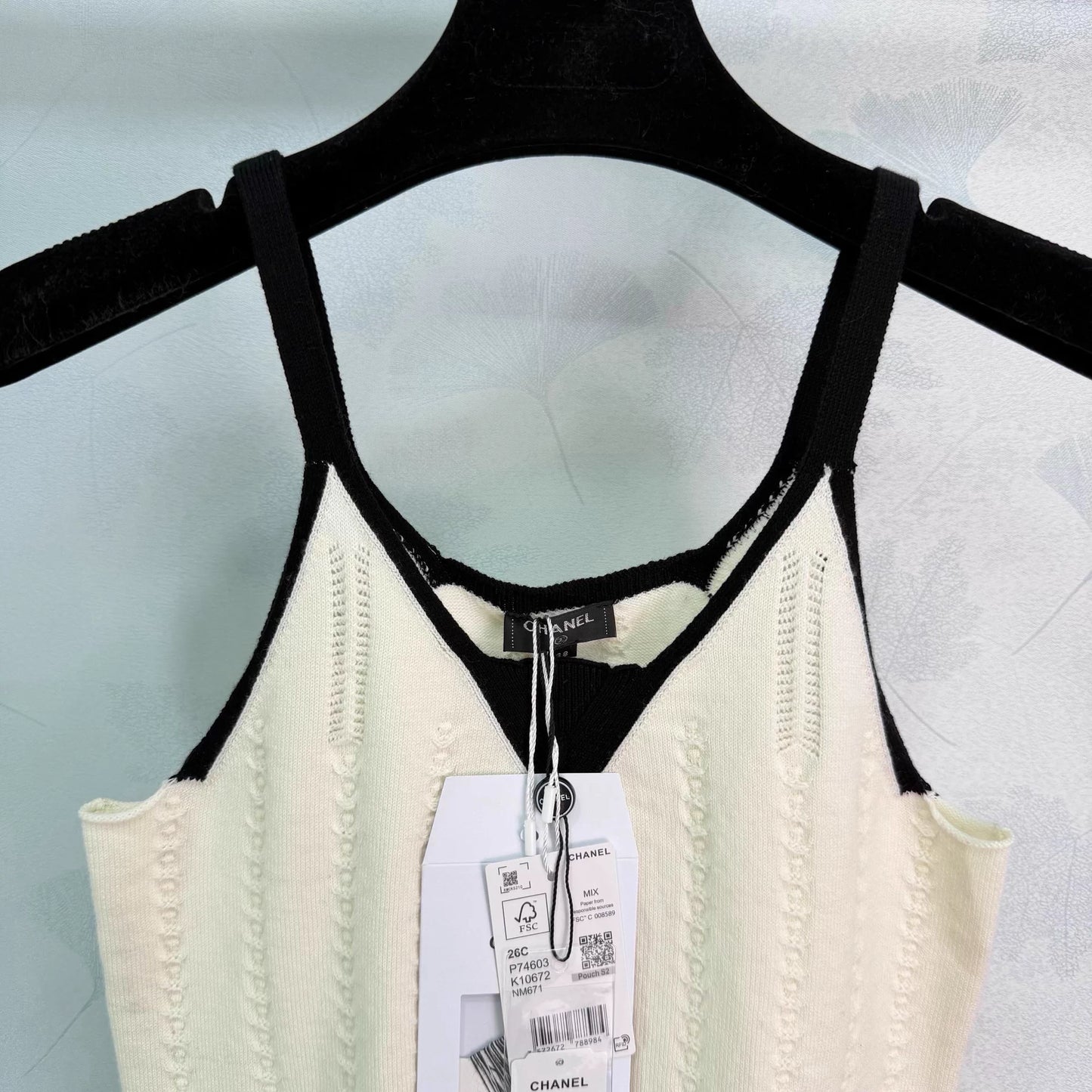 V-neck camisole