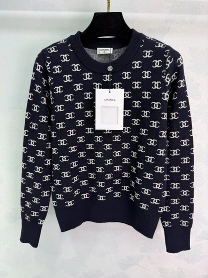 Monogram Knit Sweater