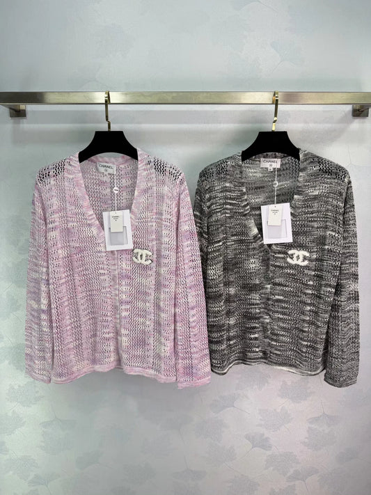 Openwork Knit Cardigan