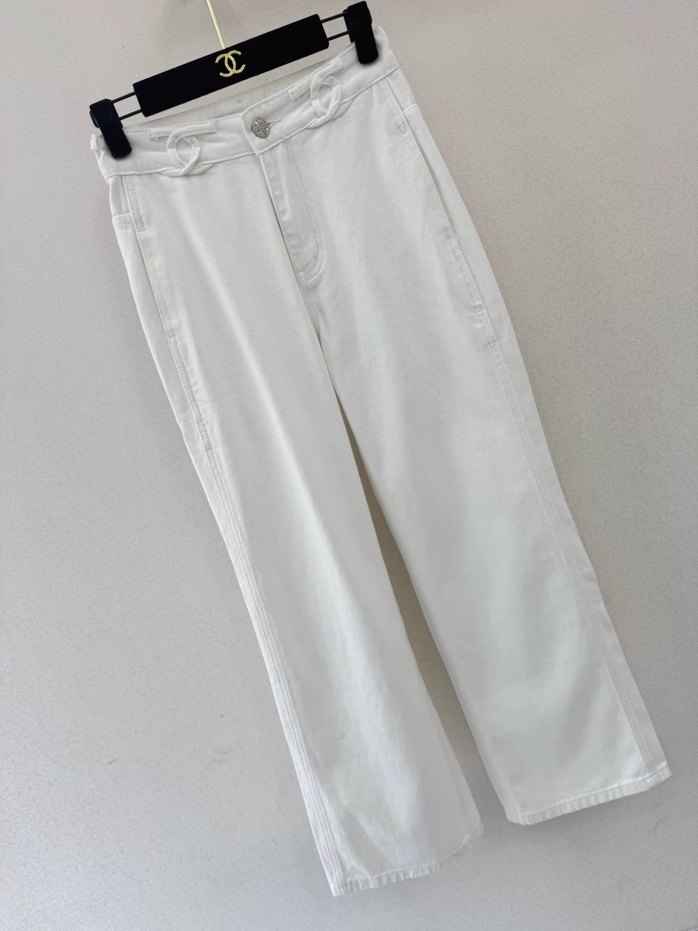 26ss High-waisted straight-leg jeans