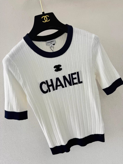 26ss Knitted Short-Sleeve T-Shirt