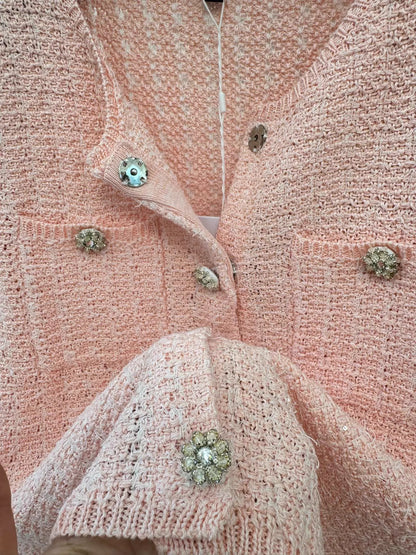 Double-breasted cardigan