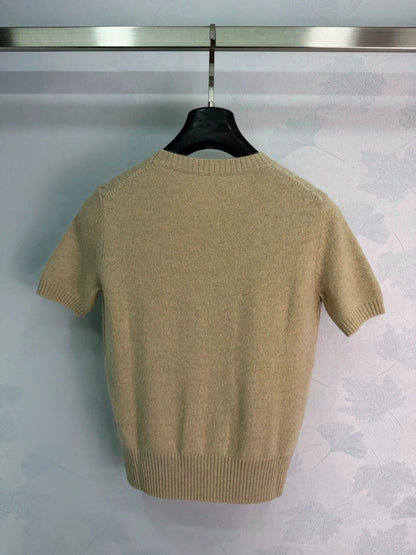 LORO PIANA / 26 Early Autumn New Twist Pattern Short Sleeve