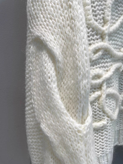 Mohair Long-Sleeve Sweater