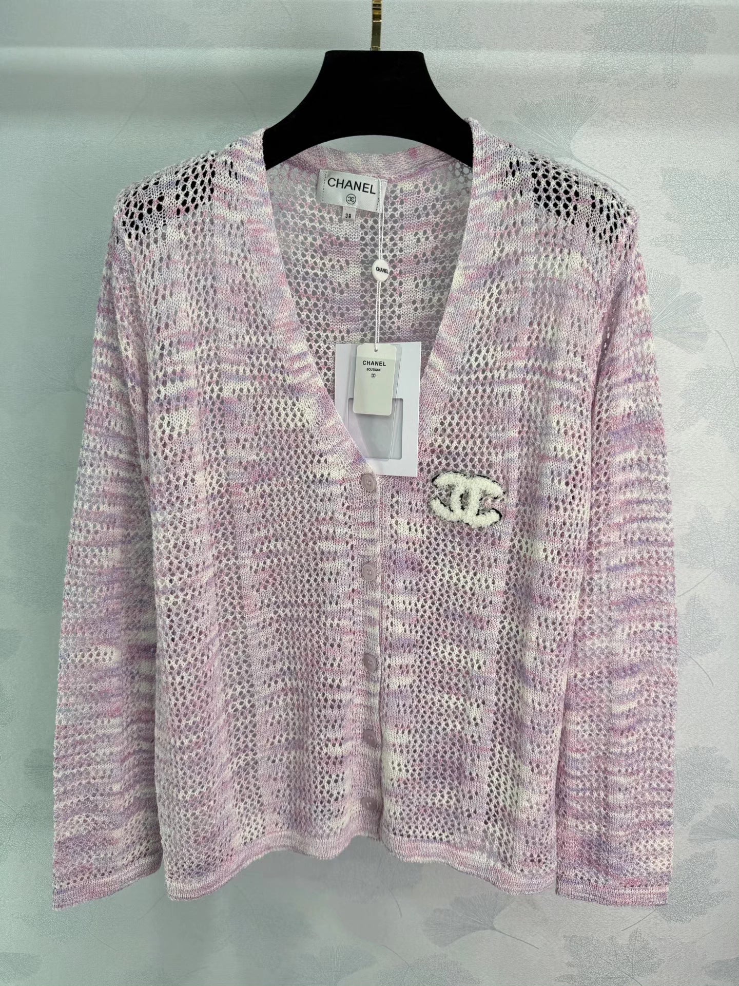Openwork Knit Cardigan