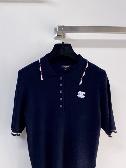 26ss Collared Logo T-shirt