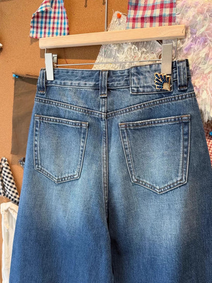 Cropped Jeans