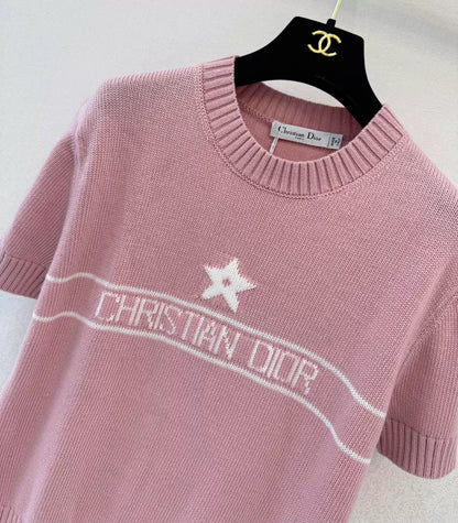 26ss Star Logo Knit T-Shirt