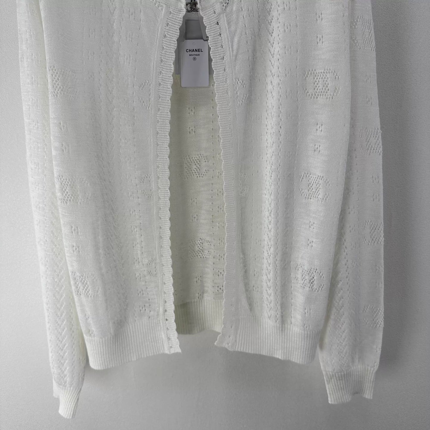 26ss Openwork cardigan