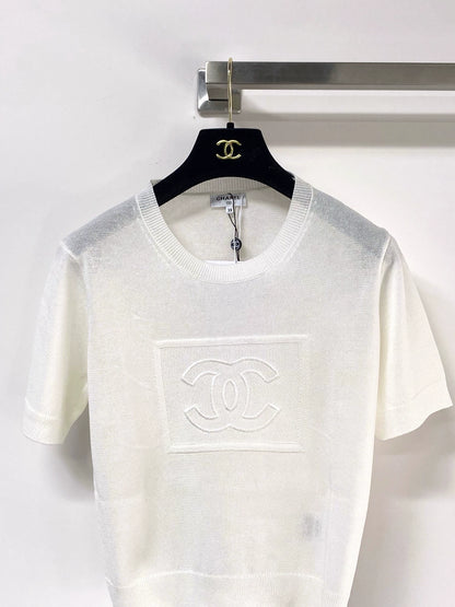26ss T-shirt with a big logo on the chest