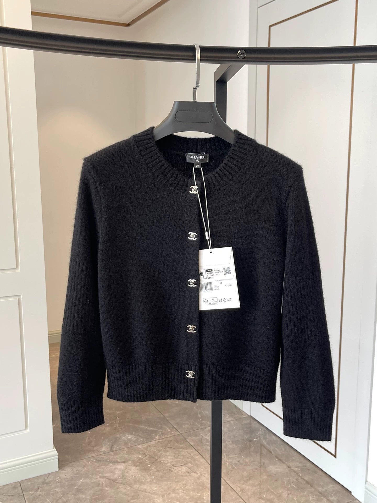Kashmir cashmere wrap cardigan