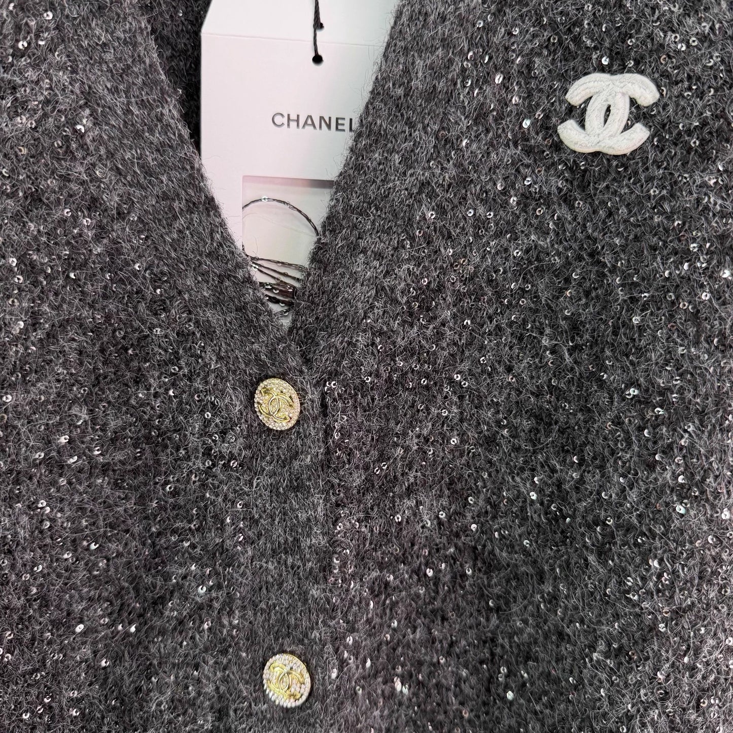 Sequined Cardigan