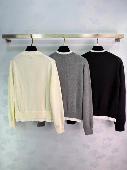 New knitted cardigan