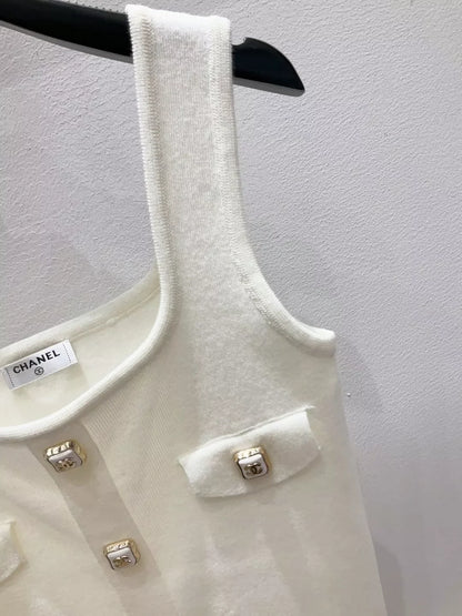 25fw knitted vest