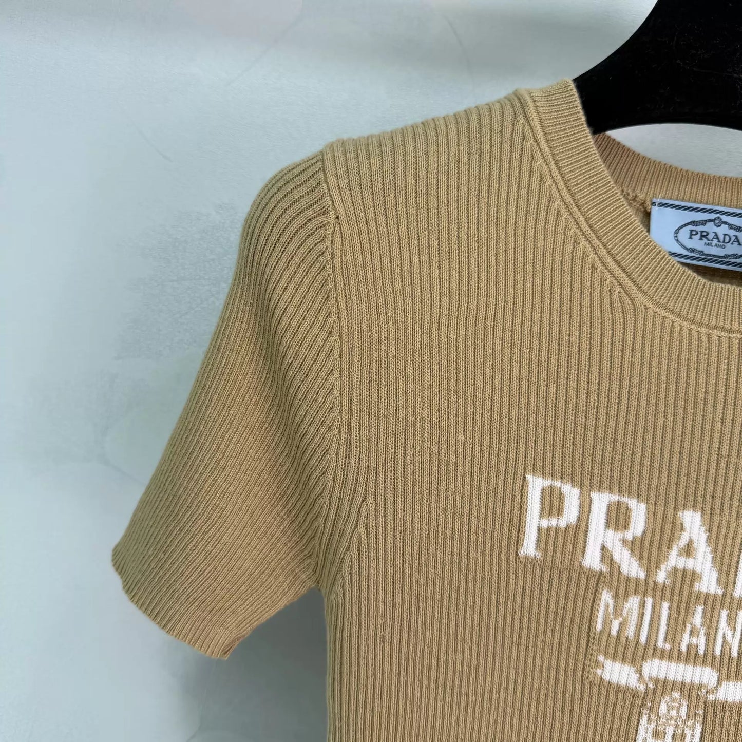 26ss Crew Neck Knit T-Shirt