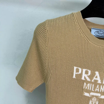 26ss Crew Neck Knit T-Shirt