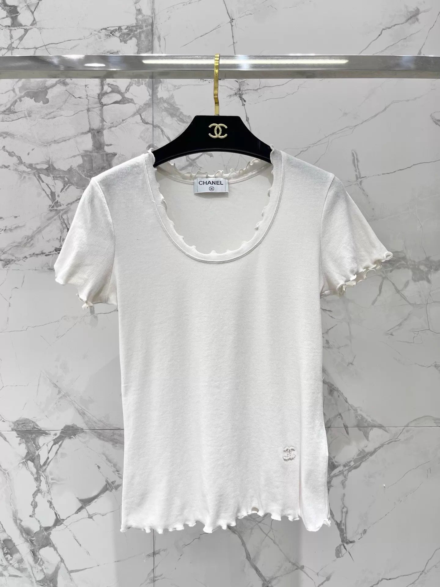 26ss Ruffled T-shirt