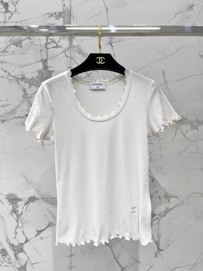 26ss Ruffled T-shirt
