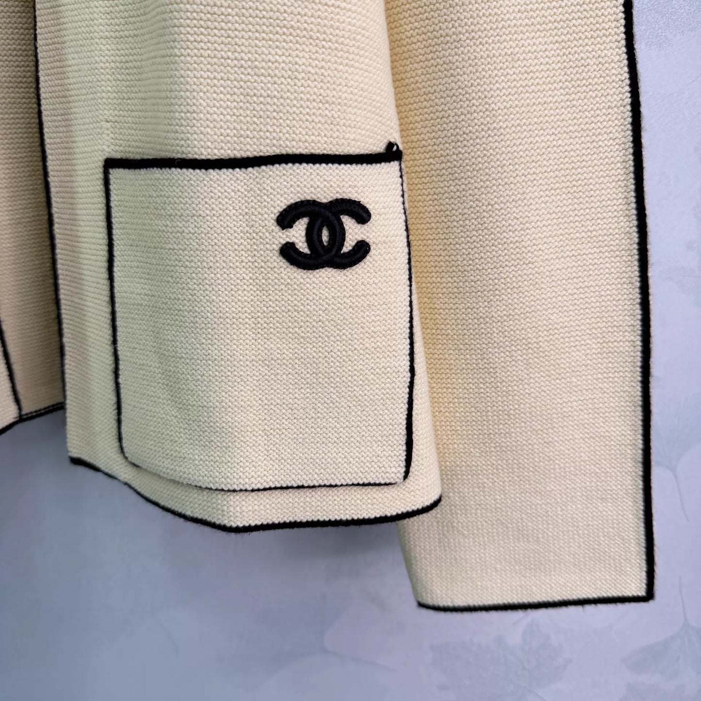26ss Monogram-Pocket Knitted Cardigan